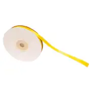 PlayBox: Panglică satinată galbenă, 10mm, 30m
