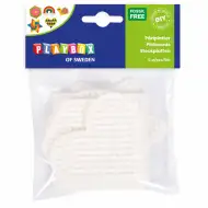 PlayBox: Placă de bază din bioplastic MIDI de 5mm pentru mărgele de călcat, pachet de 4 bucăți.