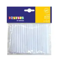PlayBox: Rezerve de lipici pentru pistoale de lipit de 7mm, pachet de 18 bucăți