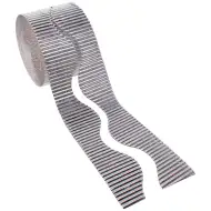 PlayBox: Rolă de carton ondulat de culoare argintie, 50mm x 15m