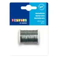 PlayBox: Sârmă metalică de legare, culoare argintie, 0,3mm, 25m