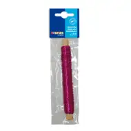 PlayBox: Sârmă metalică de legare de culoare roz, 0,5mm, 50m