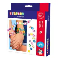 PlayBox: Set creativ de mărgele cu litere, 440 de bucăți