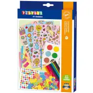 PlayBox: Set creativ pentru fete, 350 de piese, cu accesorii