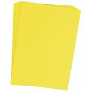 PlayBox: Set de carton galben lămâie A4, 25 de bucăți, 180g