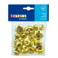 PlayBox: Set de clopoței aurii în două dimensiuni, 20 de bucăți