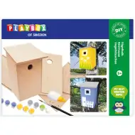 PlayBox: Set de confecționat hrănitori pentru păsări din lemn