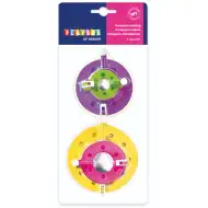 PlayBox: Set pentru confecționarea pom-pom-urilor, 4 bucăți