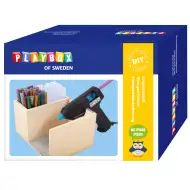 PlayBox: Suport din lemn pentru pistol de lipit, 14,5x11cm