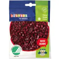 PlayBox: mărgele MIDI de 5mm, termoadezive, 1000 bucăți, culoare bordo
