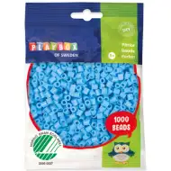 PlayBox: mărgele MIDI de călcat, de 5mm, 1000 bucăți, în culoare albastru deschis.