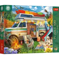 Puzzle EB: Camping, puzzle premium de 500 de piese – Trefl