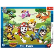 Puzzle cu 24 de piese cu ramă - Patrula Cățelușilor - Trefl