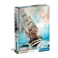 Puzzle de 1000 piese HQC cu modelul navei Amerigo Vespucci - Clementoni
