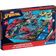 Puzzle de podea interactiv Omul-Păianjen, 24 de piese - Clementoni