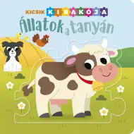 Puzzle mic pentru copii 3. - Animale la fermă carte de puzzle