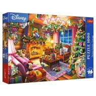 Puzzle premium Disney de Crăciun, 1000 de piese - Trefl