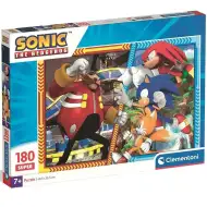 Puzzle super Sonic ariciul 180 de piese - Clementoni