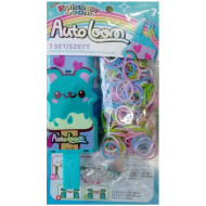 Rainbow Loom: Auto Loom - set pentru începători pentru realizarea brățărilor din benzi elastice