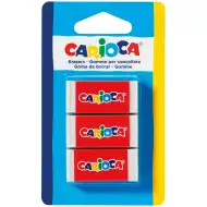 Set de 3 radiere în formă de tub - Carioca