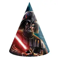 Set de 6 pălării de petrecere Star Wars din hârtie