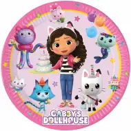 Set de 8 farfurii de hârtie Gabi babaháza, 23 cm