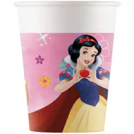 Set de 8 pahare de hârtie cu Prințese Disney, 200ml