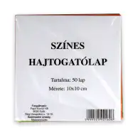Set de hârtie pentru origami 10x10cm, 50 bucăți
