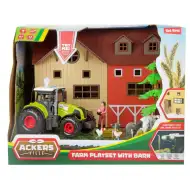 Set de joacă Ackers Ville Farm cu tractor