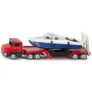 Set de joacă SIKU Camion cu barcă cu motor 1/87