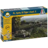 Set de machete Italeri 1/72 Pz. Kpfw. VI Tiger I Ausf. E Tigris tank, 2 bucăți