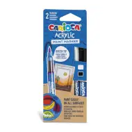 Set de markere acrilice 2 bucăți - Carioca