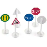 Set de semne de circulație SIKU KRESZ 1/55
