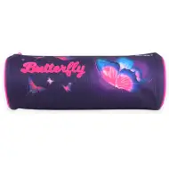 Spirit: Penar cilindric mov cu fluturi 19cm