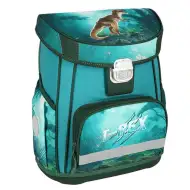 Spirit: Rucsac ergonomic pentru școală T-rex cu pereți rigizi, 40x29x15cm.