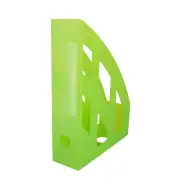 Spirit: Suport transparent verde din plastic pentru documente A4