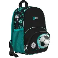 St.Right Neon fotbal ghiozdan școlar, rucsac BP70 32x22x11,5cm