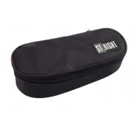 St.Right Penar oval negru PC01 23x9,5x6cm