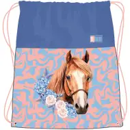St.Right Romantic Horse sac de sport/ghiozdan pentru echitație, dimensiuni 34x43 cm