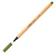 Stabilo: Point 88 liner 0,4 mm în culoarea verde mușchi.