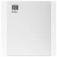 Suport de caiet din PVC, culoare albă, format A4