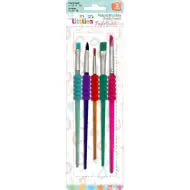 The Littlies: Set pensule din plastic în culori pastelate, set de 5 bucăți