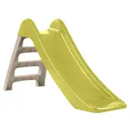 Tobogan mic în culoarea lime, 120 cm