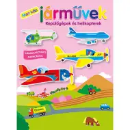 Vehicule cu autocolante - Caiet cu autocolante pentru avioane și elicoptere