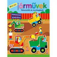 Vehicule cu autocolante - Caiet cu autocolante pentru camioane și utilaje