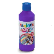 Vopsea acrilică 250ml culoare mov - Carioca