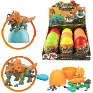 World of Dinosaurs dinozaur demontabil cu șurubelniță ou surpriză 1buc