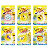 Yoyo cu Emojis Luminoase în diferite variante 1buc