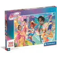 Zânele Winx Club, puzzle Super de 300 piese - Clementoni