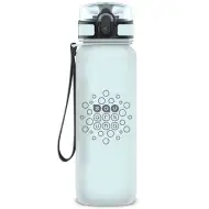 Ars Una: Albastru deschis fără BPA sticlă pentru apă 800ml